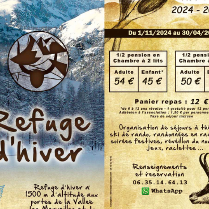 Gite d'étape Neige et Merveilles - Refuge d'hiver