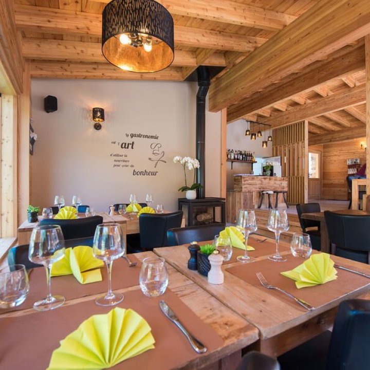 Salle restaurant gastronomique de l'Auberge du Bachelard 