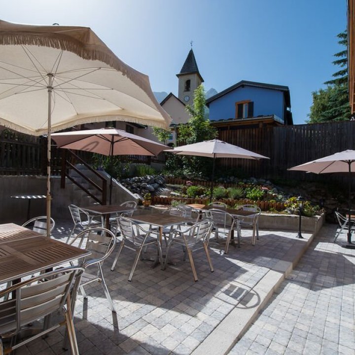 Terrasse de l'Auberge du Bachelard 