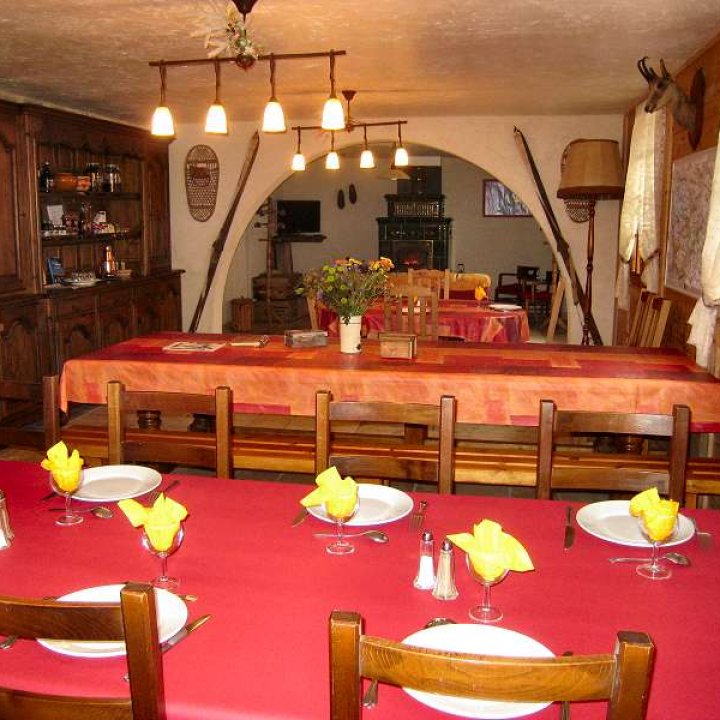 Salle à manger du chalet Germas 