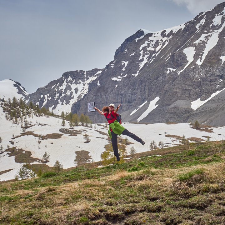 Randonnée dans le Mercantou au printemps