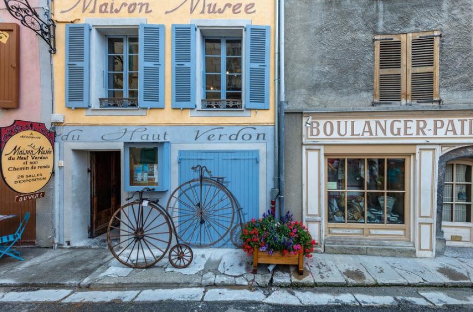 Façade Maison Musée - Réalisée par Marielle Bonnefoi en 2016