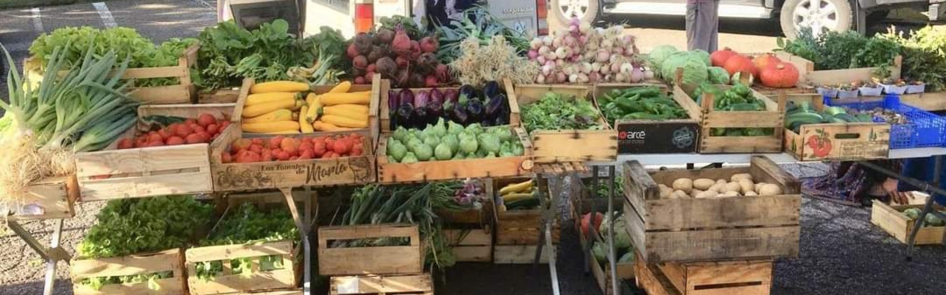 Banc de légumes du Jardin de Benoît et Léa