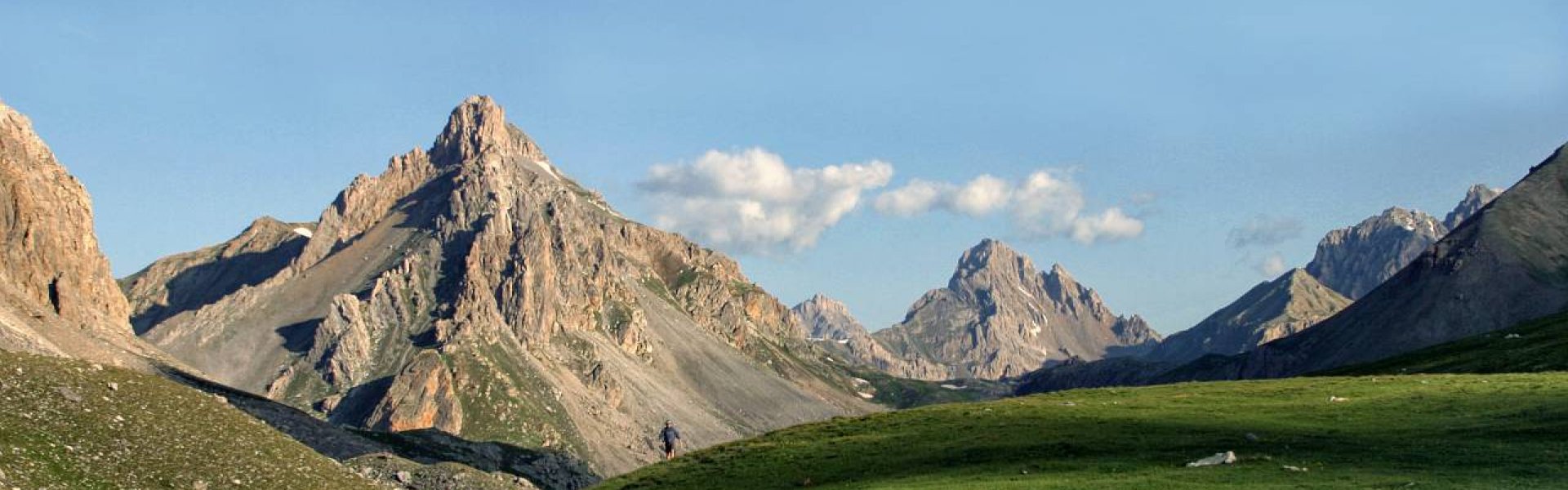 Paysage d'Ubaye au mois de juin
