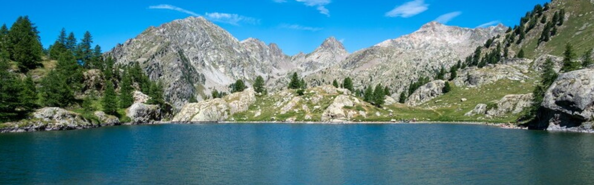 Lac de Trécolpas dans la haute Vésubie -Parc du Mercantour