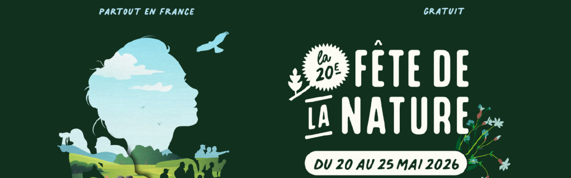 Bannière Fête de la Nature 2026