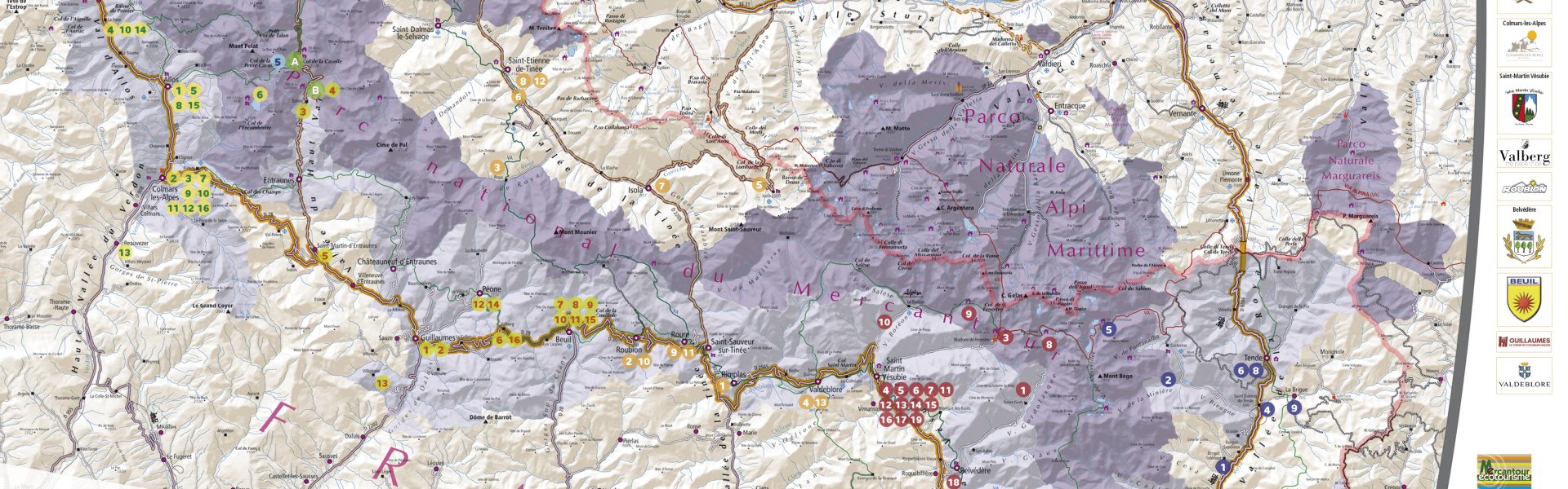 Annuaire Plan 2024 Mercantour Ecotourisme