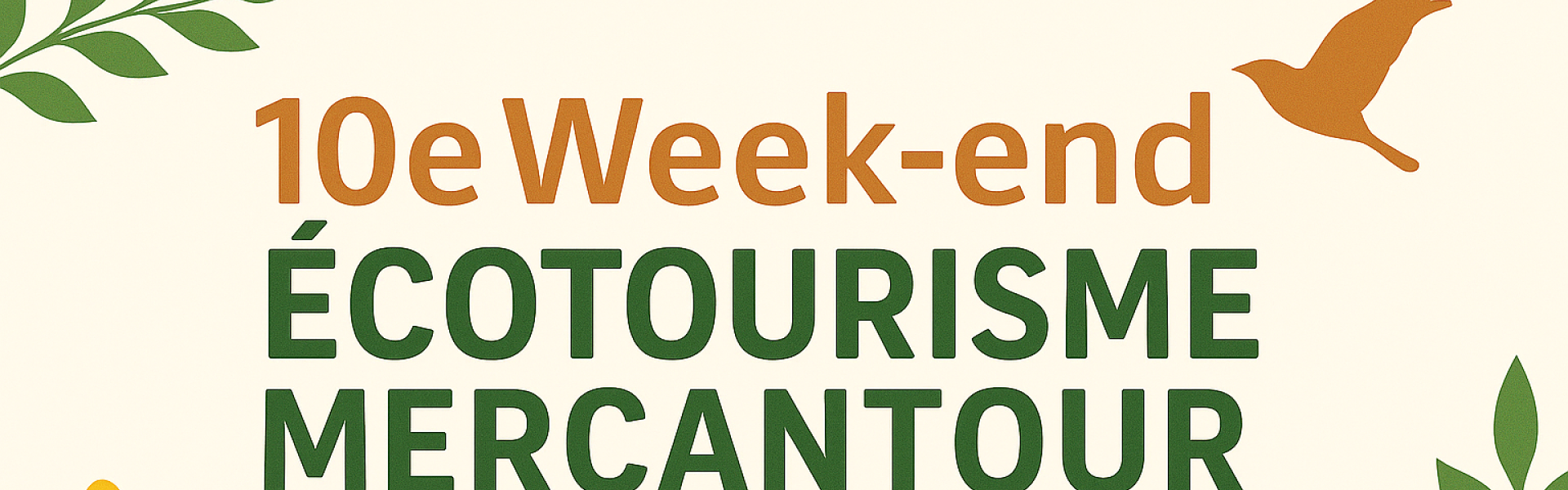 logo Week-end écotourisme haut Verdon - Festival tourisme durable dans le Mercantour