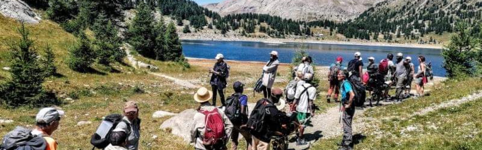Sortie pour personnes à mobilité réduite au lac d'Allos