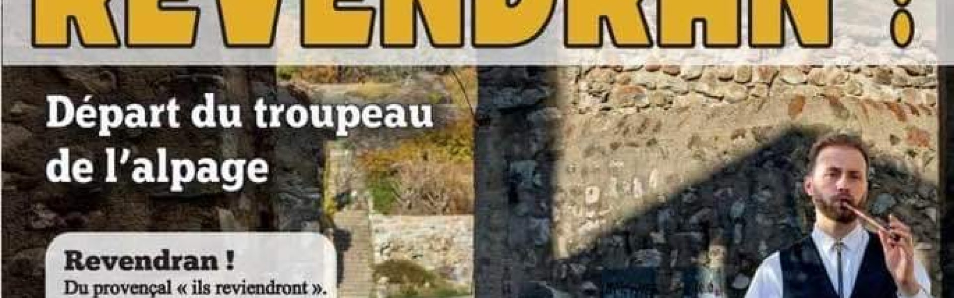 Affiche Revendran - Evénement Colmars les Alpes 