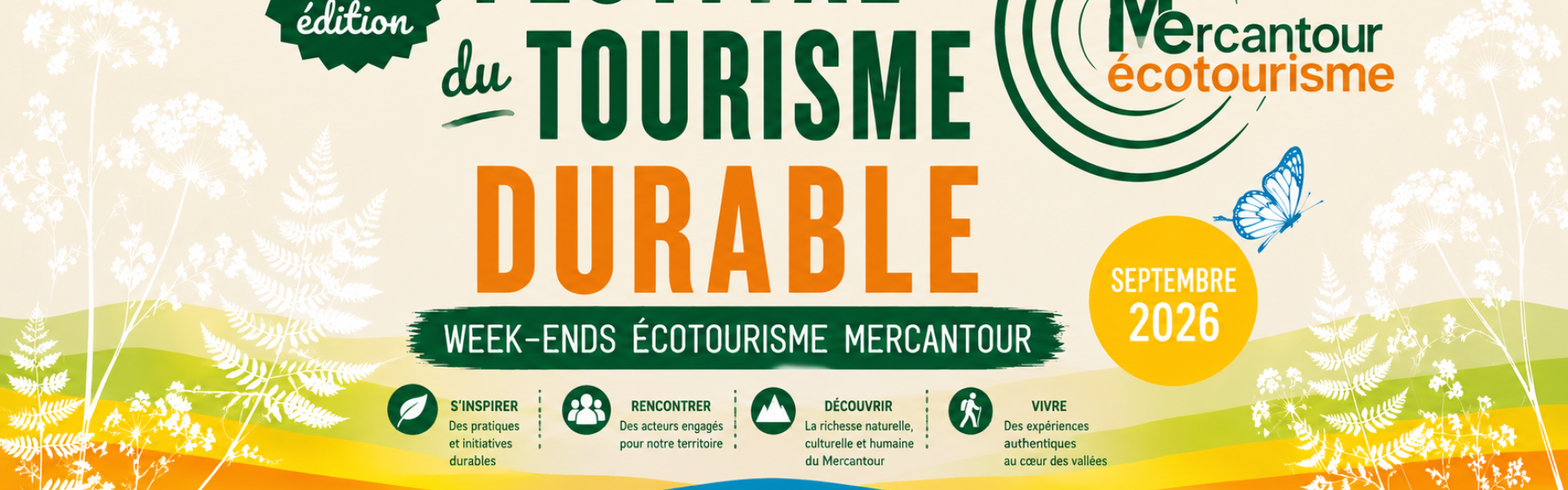 Festival du Tourisme Durable 2026 : week-end écotourisme Mercantour 