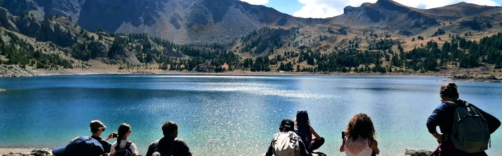 Rencontre de l'écotourisme au lac d'Allos - Mercantour 