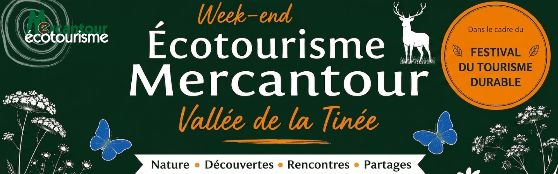 Week-end Ecotourisme Mercantour 2026 - Vallée de la Tinée