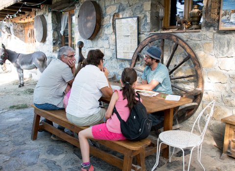 Eco gîte au hameau de Villeplane dans le Parc du Mercantour