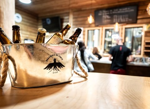 Bières locales de la Brasserie du Comté 