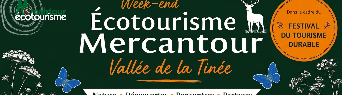 Week-end Ecotourisme Mercantour 2026 - Vallée de la Tinée