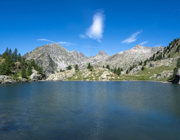 Photo lac de Trécolpas haute Vésubie - Mercantour