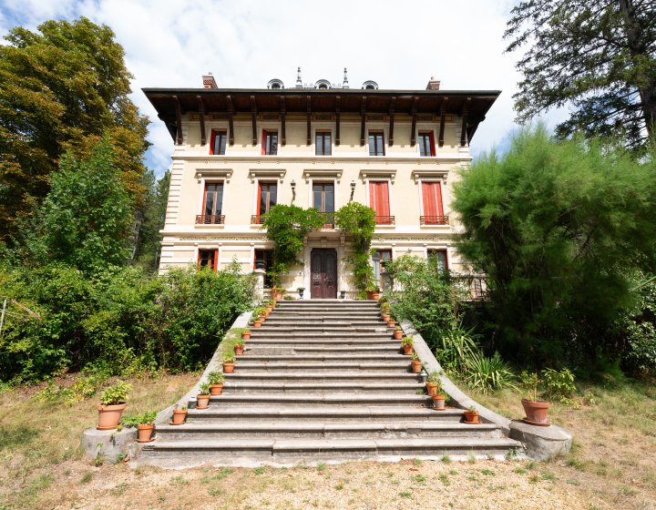Villa depuis le jardin