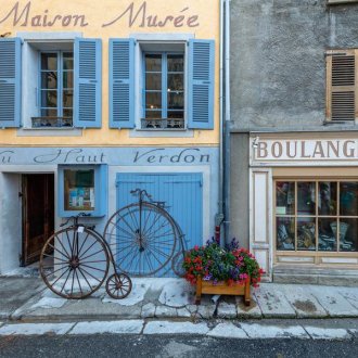 Façade Maison Musée - Réalisée par Marielle Bonnefoi en 2016