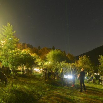 Observation du ciel étoilé au camping Saint Joseph à Saint-Martin Vésubie