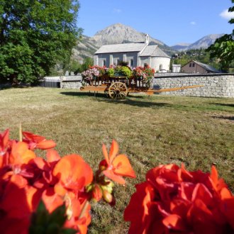  Eglise de Notre Dame de Valvert à Allos village