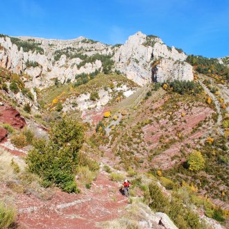 Paysage des gorges de Daluis