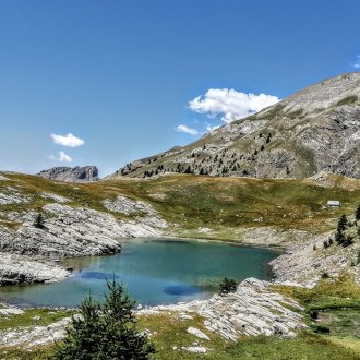 Lac de montagne du territoire du Mercantour