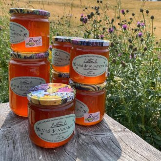 Pots de miel du Rucher aux Marmottes