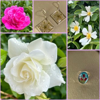 Boucles d'oreilles, de l'atelier de Sabine 