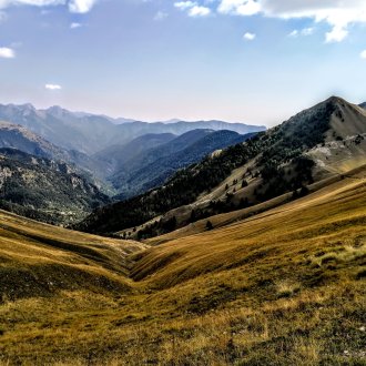 Vallon de Cairos vers l'Authion 