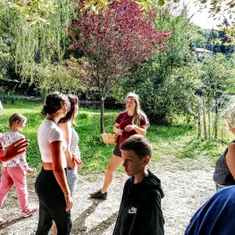 Atelier découverte dans lors d'un week-end ecotourisme à Saint Martin Vésubie