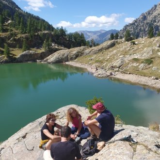 Lac Trecolpas haute Vesubie 