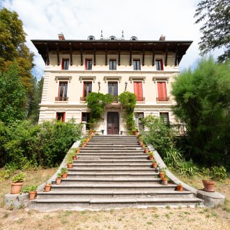 Villa depuis le jardin