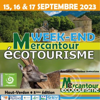 Week-ends Ecotourisme Mercantour 2023 Haut-Verdon