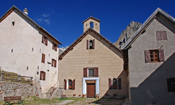 Photo de la Madone de Fenestre dans la haute Vésubie