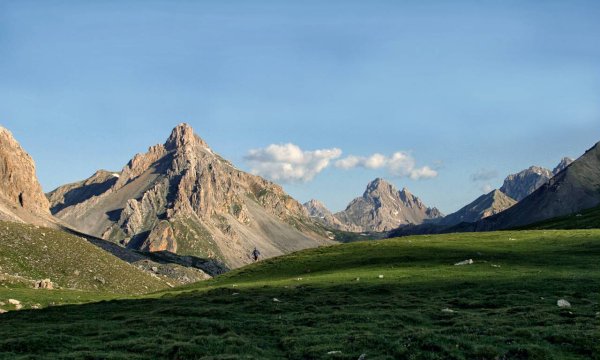 Paysage d'Ubaye au mois de juin