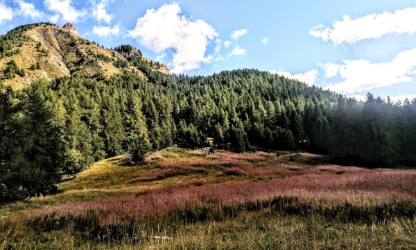 Paysage du mois de septembre dans le Parc national du Mercantour 