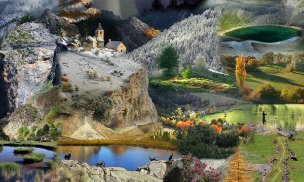 Paysages du Parc national du Mercantour