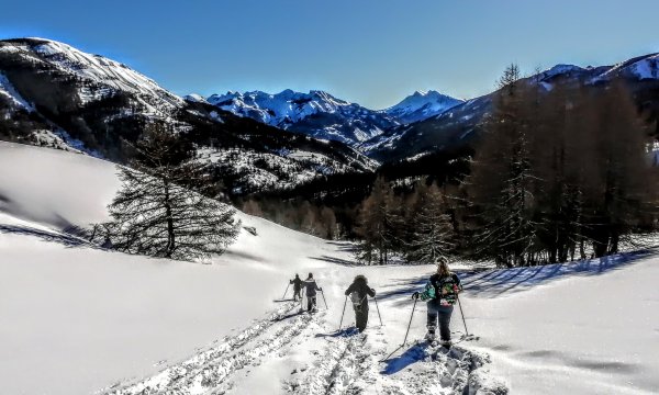 randonnée raquettes Valdallos