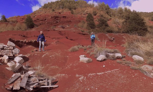 Randonnée dans les terres rouges