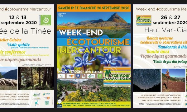 Week-end Écotourisme Mercantour Septembre 2020